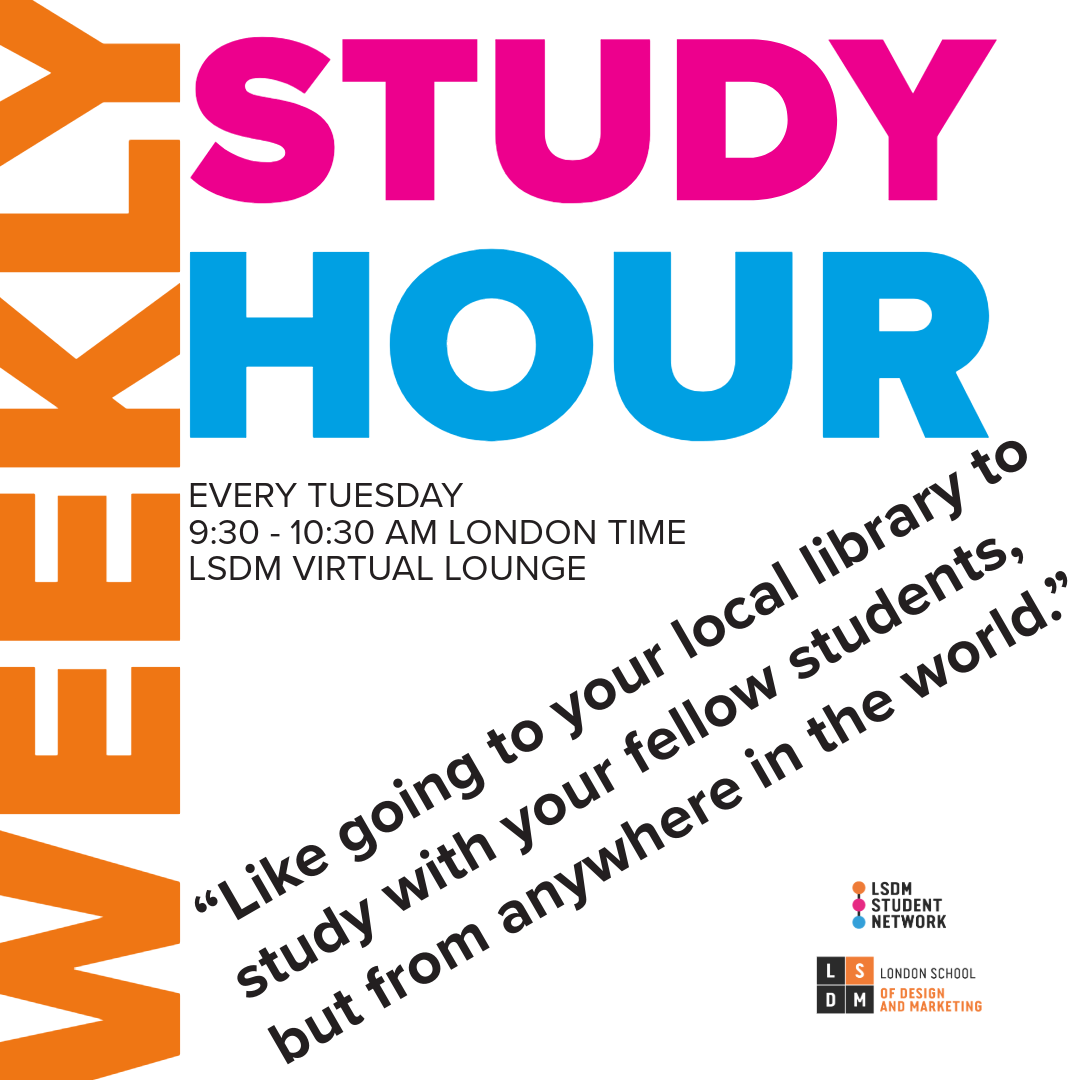 Weekly Study Hour poster